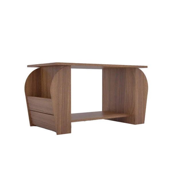 Shelf Engineered Wood Coffee Table By 24Instore
